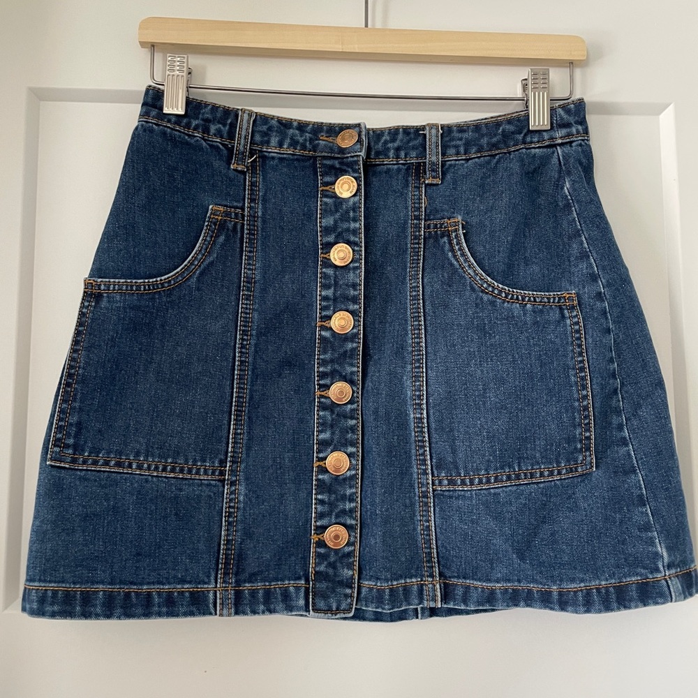 New mini denim jeans skirt - Stradivarius